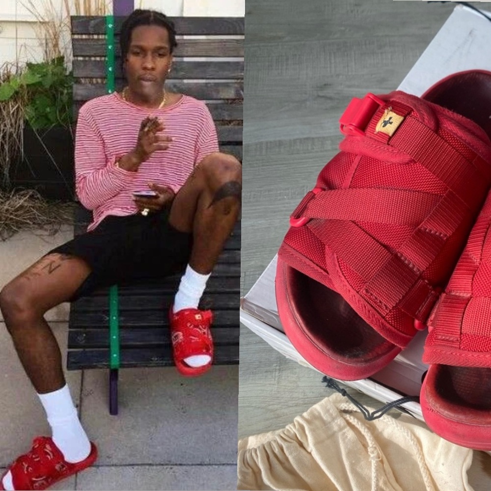 Visvim Christo Sandals Red ❤️